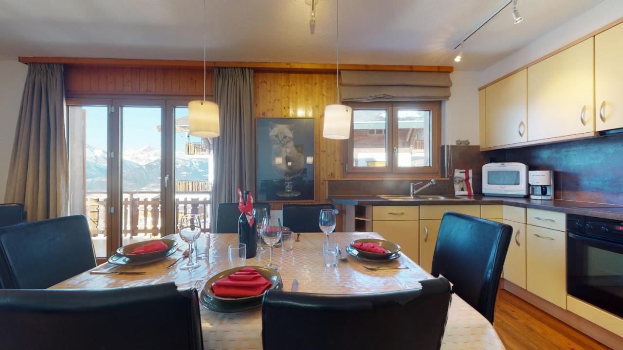 Greppons Cosy & Mountain Apartments By Alpvision Residences Veysonnaz Zewnętrze zdjęcie